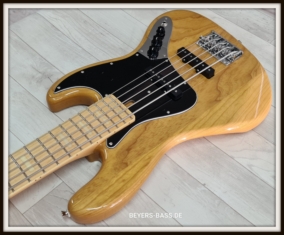 FGN Neo Classic JB-100 5-String, Vintage Natural